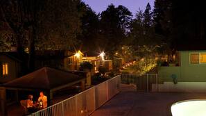 Seasonal outdoor pool