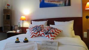 Premium bedding, in-room safe, desk, soundproofing
