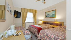 In-room safe, desk, blackout curtains, iron/ironing board