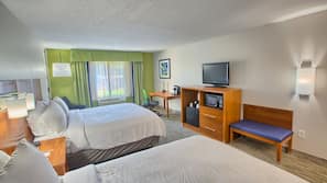 In-room safe, desk, iron/ironing board, free cribs/infant beds