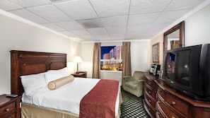 In-room safe, blackout curtains, iron/ironing board, free WiFi