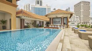 Seasonal outdoor pool