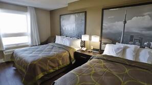 Desk, iron/ironing board, cribs/infant beds, free WiFi