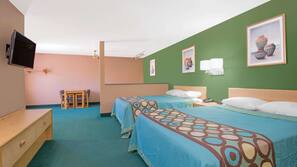 Blackout drapes, free cribs/infant beds, rollaway beds, free WiFi