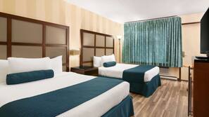 In-room safe, desk, blackout curtains, iron/ironing board