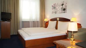 Hochwertige Bettwaren, Minibar, Zimmersafe, kostenloses WLAN