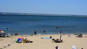Na praia