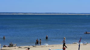 Na praia