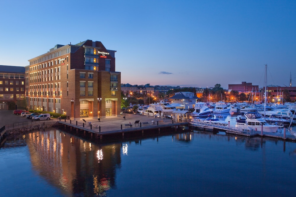 Exterior detail, Residence Inn by Marriott Boston Harbor on Tudor Wharf