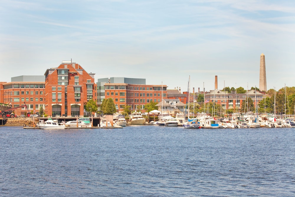 Aerial view, Residence Inn by Marriott Boston Harbor on Tudor Wharf