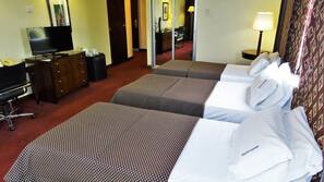 Minibar, in-room safe, desk, blackout curtains