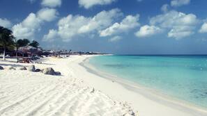 Beach nearby, white sand