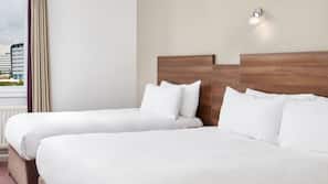 Desk, iron/ironing board, free WiFi, bed sheets
