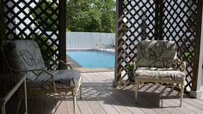 Seasonal outdoor pool