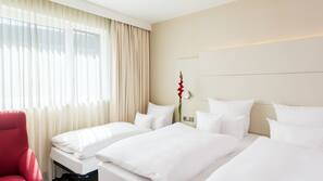 Ropa de cama hipoalergénica, colchones con acolchado adicional, minibar