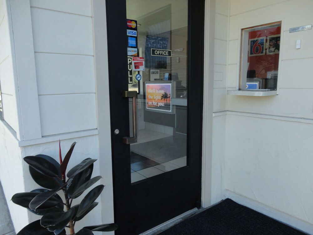 Interior entrance, Motel 6 Monterey Downtown