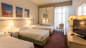 Biancheria da letto di alta qualità, minibar, una cassaforte in camera