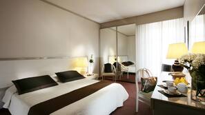 Biancheria da letto di alta qualità, minibar, una cassaforte in camera