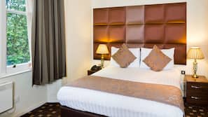 In-room safe, blackout curtains, iron/ironing board