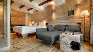 32-Zoll-Flachbildfernseher mit Premium-TV-Sendern, Fernseher
