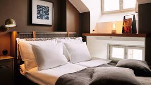 Lakens van Egyptisch katoen, luxe beddengoed, pillowtop-bedden