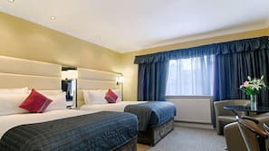 In-room safe, desk, blackout drapes, iron/ironing board