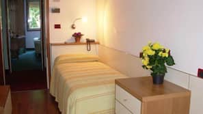 10 camere, materassi Select Comfort, una cassaforte in camera