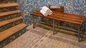 Indoor spa bath