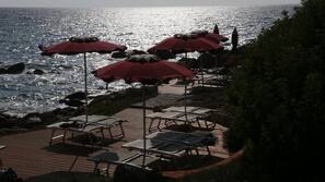 Private beach