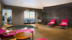 Indoor spa bath