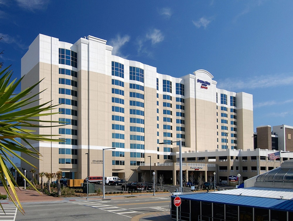 Exterior detail, SpringHill Suites by Marriott Virginia Beach Oceanfront