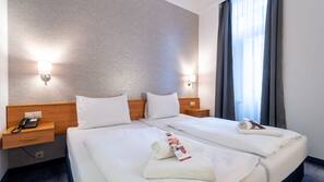 Een kluis op de kamer, gratis wifi