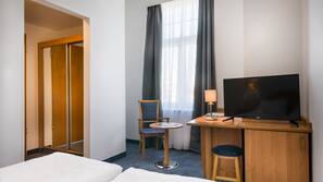 Een kluis op de kamer, gratis wifi
