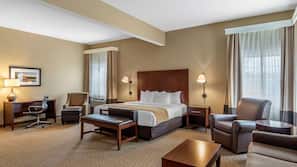 Premium bedding, iron/ironing board, free cribs/infant beds, free WiFi