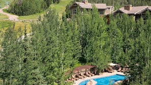 Indoor pool, outdoor pool