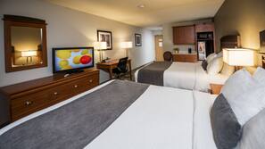 In-room safe, desk, iron/ironing board, free WiFi