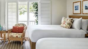 Pillow top beds, minibar, in-room safe, desk