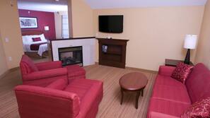 In-room safe, desk, iron/ironing board, cots/infant beds