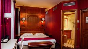 Premium bedding, memory foam beds, minibar, in-room safe