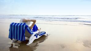 On the beach