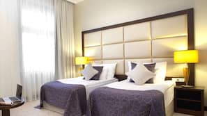 Premium bedding, minibar, in-room safe, desk