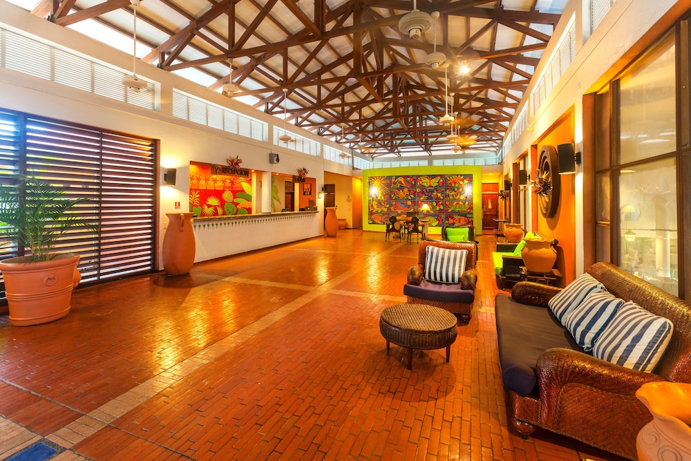 Zona de estar en el vestíbulo