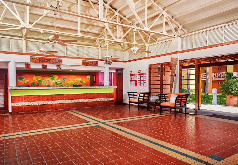 Mostrador de check-in y check-out