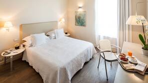 Premium bedding, minibar, in-room safe, desk