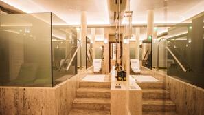 Indoor spa bath