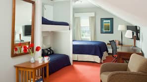 Desk, iron/ironing board, free WiFi, linens
