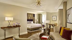 Premium bedding, down duvet, pillow top beds, minibar