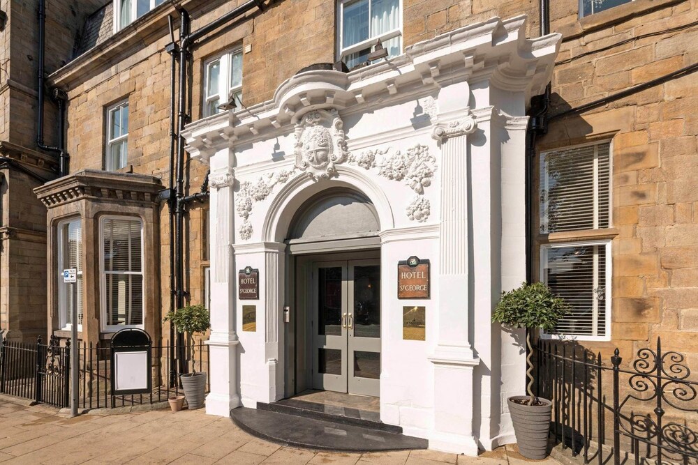 Property entrance, Hotel St George, Harrogate