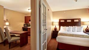 Blackout drapes, iron/ironing board, free cribs/infant beds, free WiFi