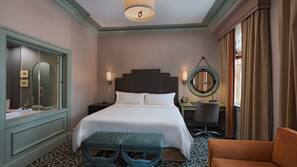 Premium bedding, pillowtop beds, minibar, in-room safe